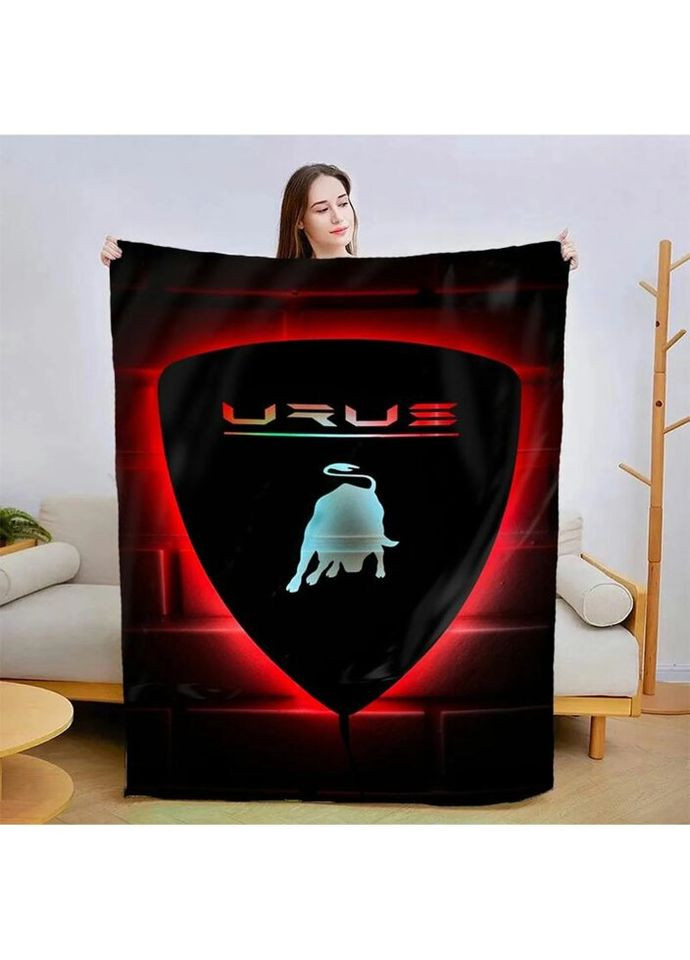 Плед 3D Lamborghini Urus 2955_A 13422 160х200 см Fashion (271548596)