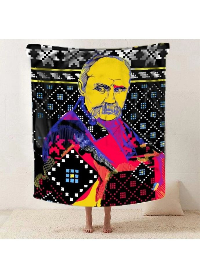 Плед патриотический 3D Свободы и вдохновение 2559_A 12002 160х200 см Fashion (271544736)