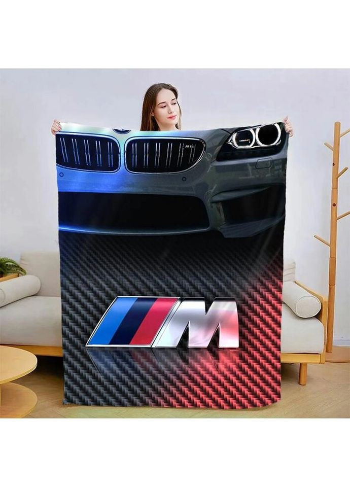 Плед 3D BMW M5 FAST 2961_B 13441 135х160 см Fashion (271548606)