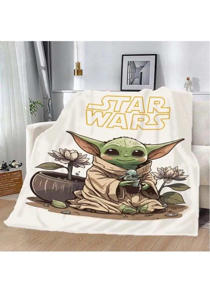 Плед 3D STAR WARS Малыш Йода 20222448_A 12255 160х200 см Fashion (271548362)
