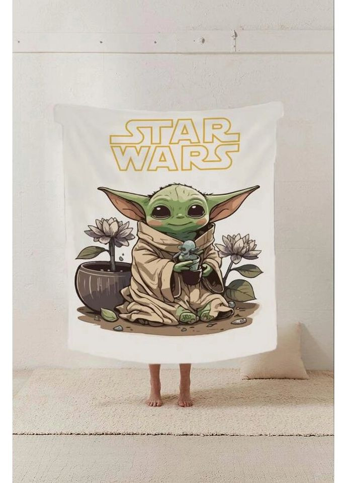 Плед 3D STAR WARS Малыш Йода 20222448_A 12255 160х200 см Fashion (271548362)