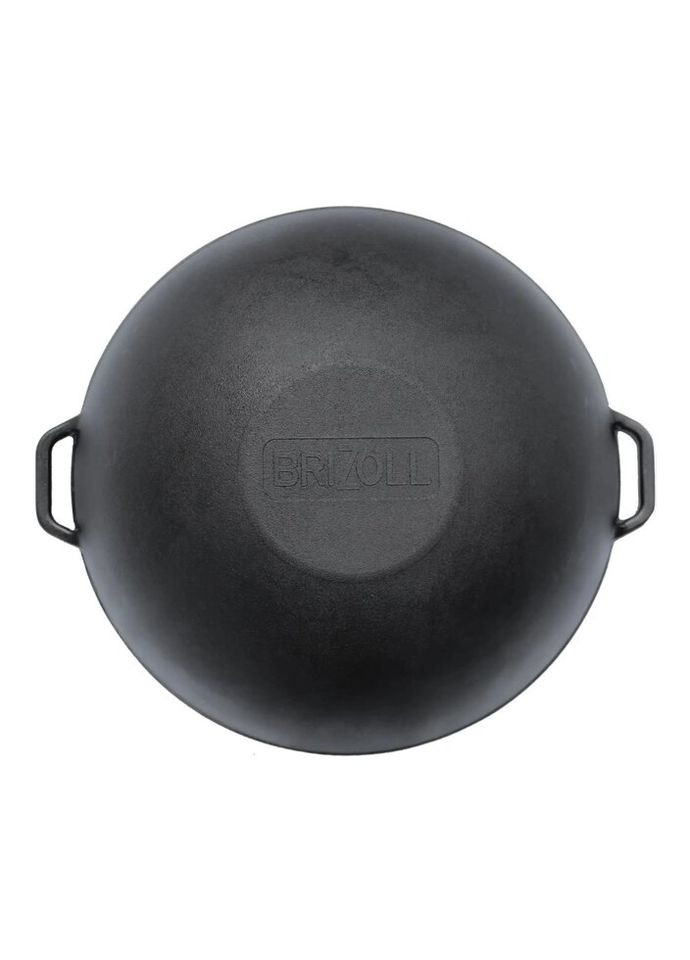 Сковорода-вок чугунная W36 8 л 36 см Brizoll (271547263)