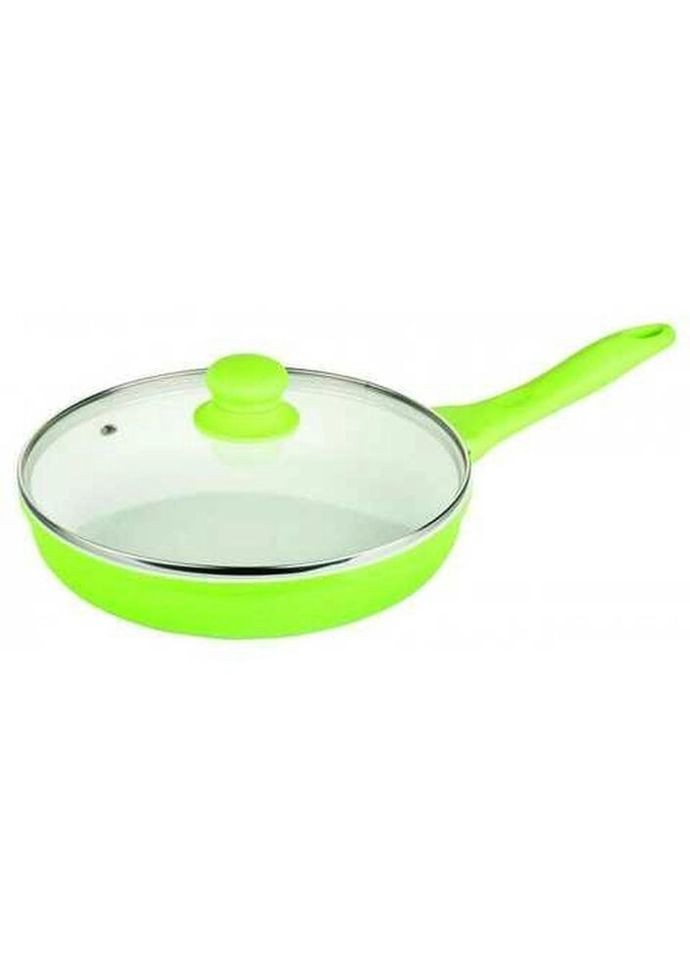 Сковорода универсальная BS-7020-green 20 см зеленая Barton Steel (271548999)