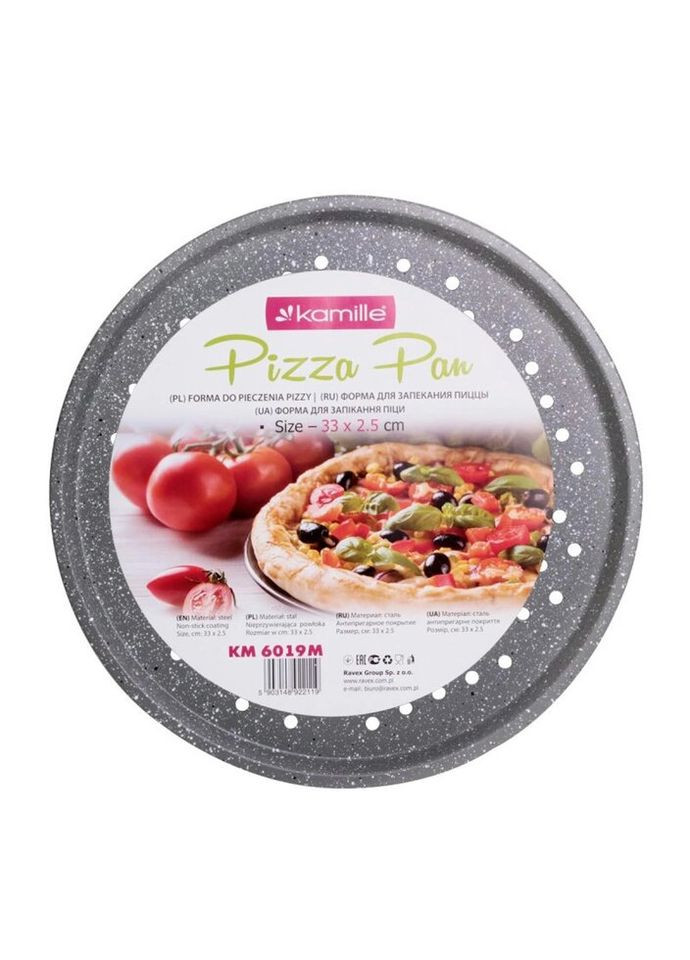 Форма для запікання піци 33 см KM-6019M Kamille (271547253)