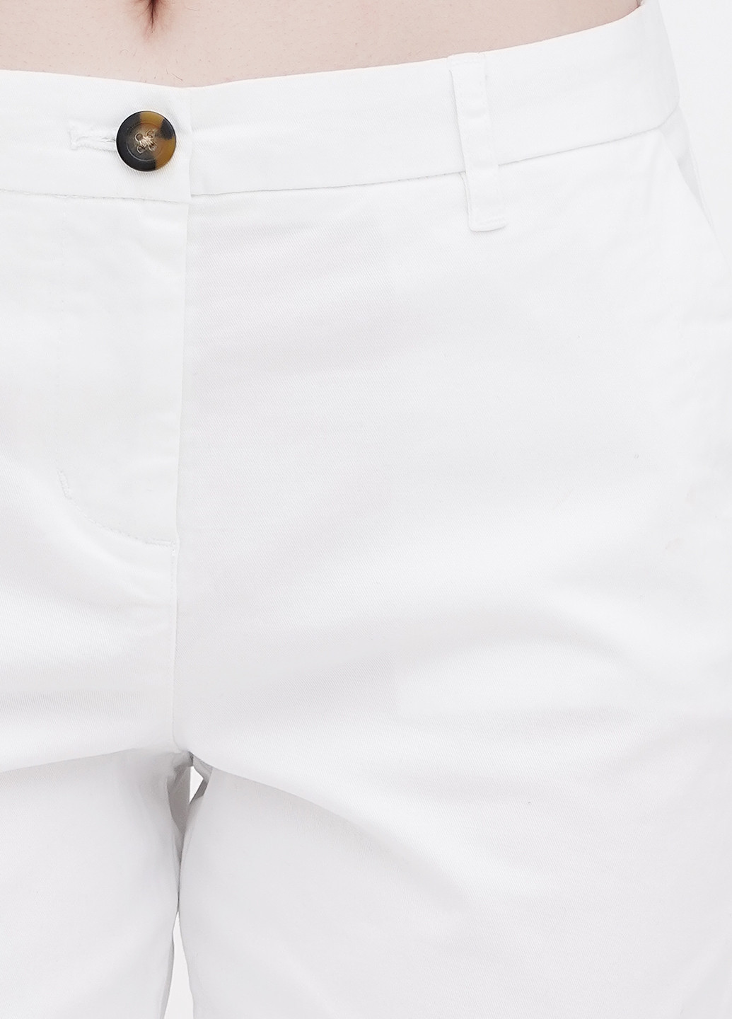 Белые кэжуал летние брюки Boden