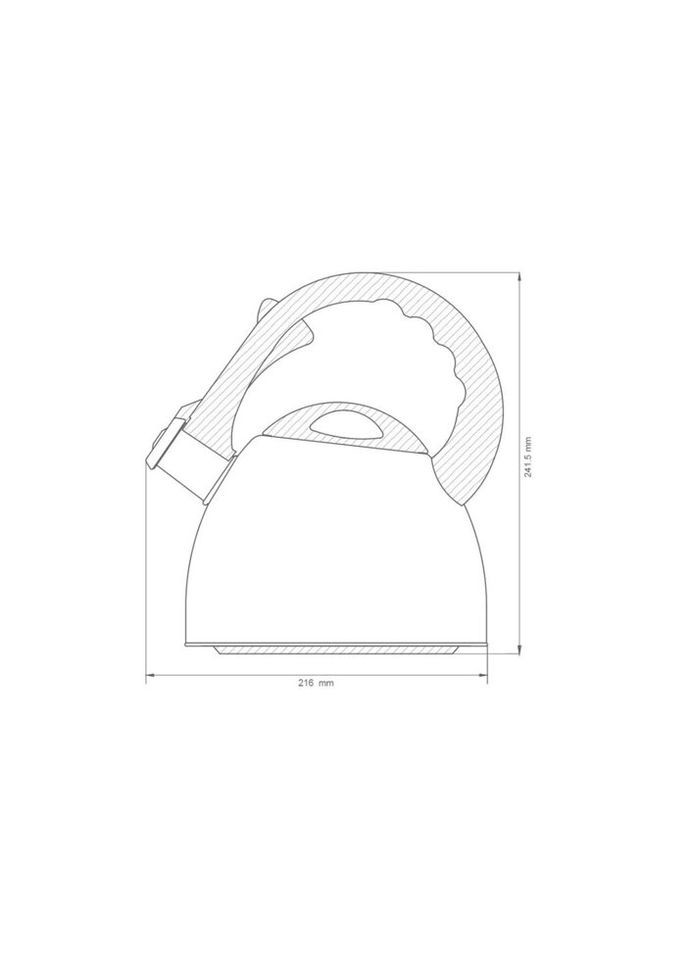 Чайник со свистком Concord VZ-50004 2.9 л Vinzer (271550453)