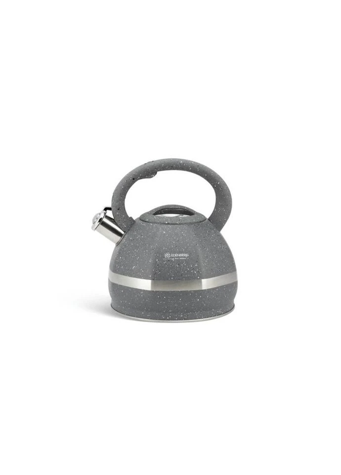 Чайник із свистком EB-2475-Grey 3 л сірий Edenberg (271550947)
