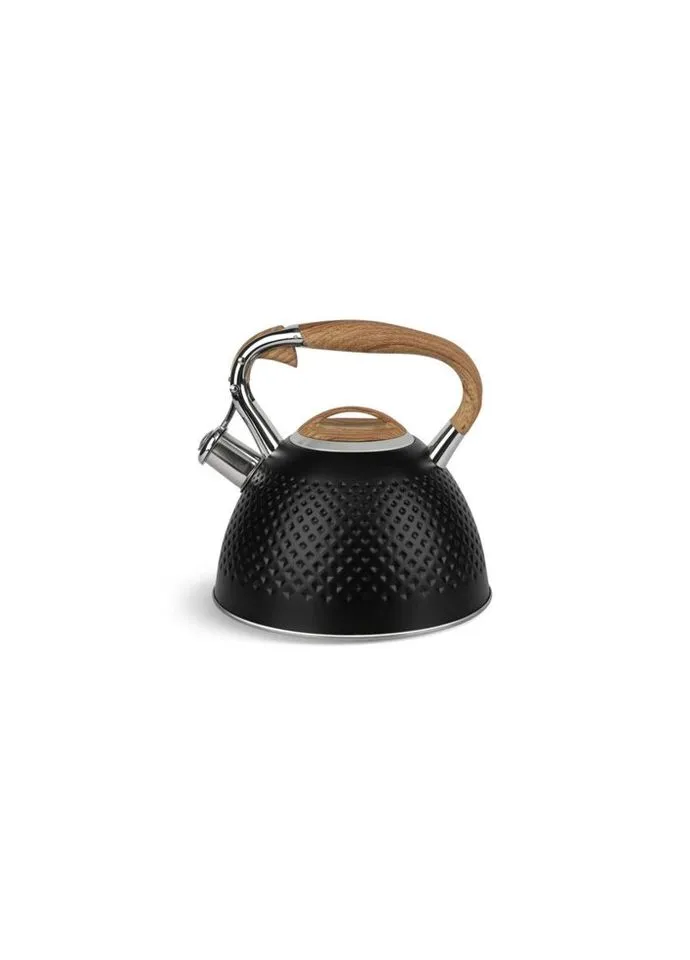 Чайник із свистком EB-8829-Black 3 л чорний Edenberg (271550862)