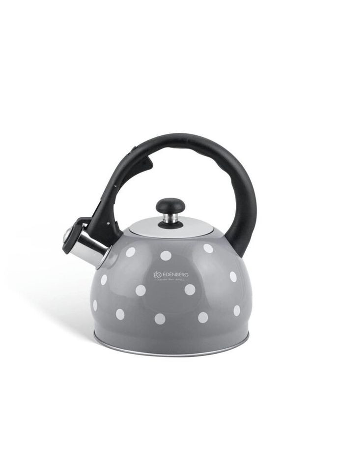 Чайник со свистком EB-1922-Grey 2 л серый Edenberg (271550970)