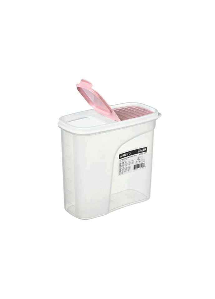 Контейнер для сыпучих продуктов Fresh AR-1218-PP 1800 мл розовый Ardesto (271550669)