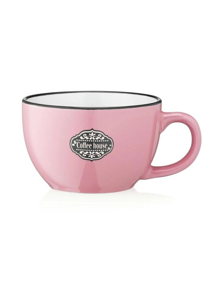 Чашка Floerino AR-3485-P 480 мл рожева Ardesto (271550644)