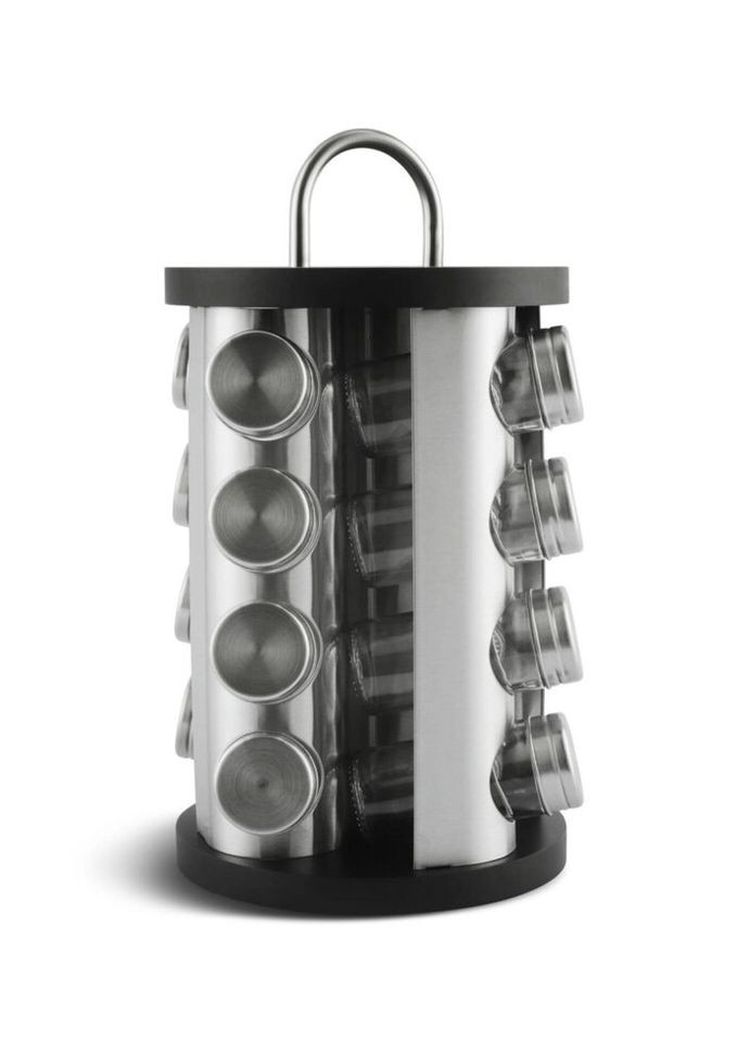 Набір для спецій EB-4027 18 предметів чорний Edenberg (271553607)