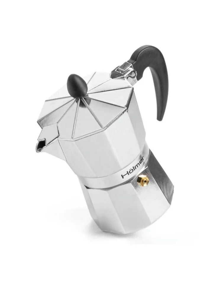 Гейзерна кавоварка CF-0300-AL 6 чашок 300 мл Holmer (271552269)