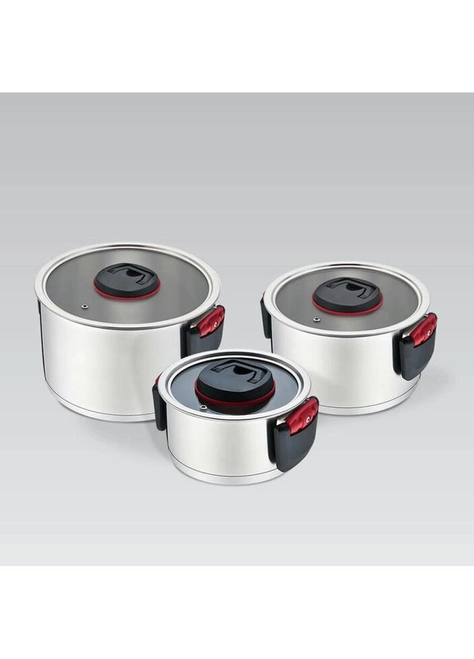 Набір каструль MR-3530 6 предметів Maestro (271551808)