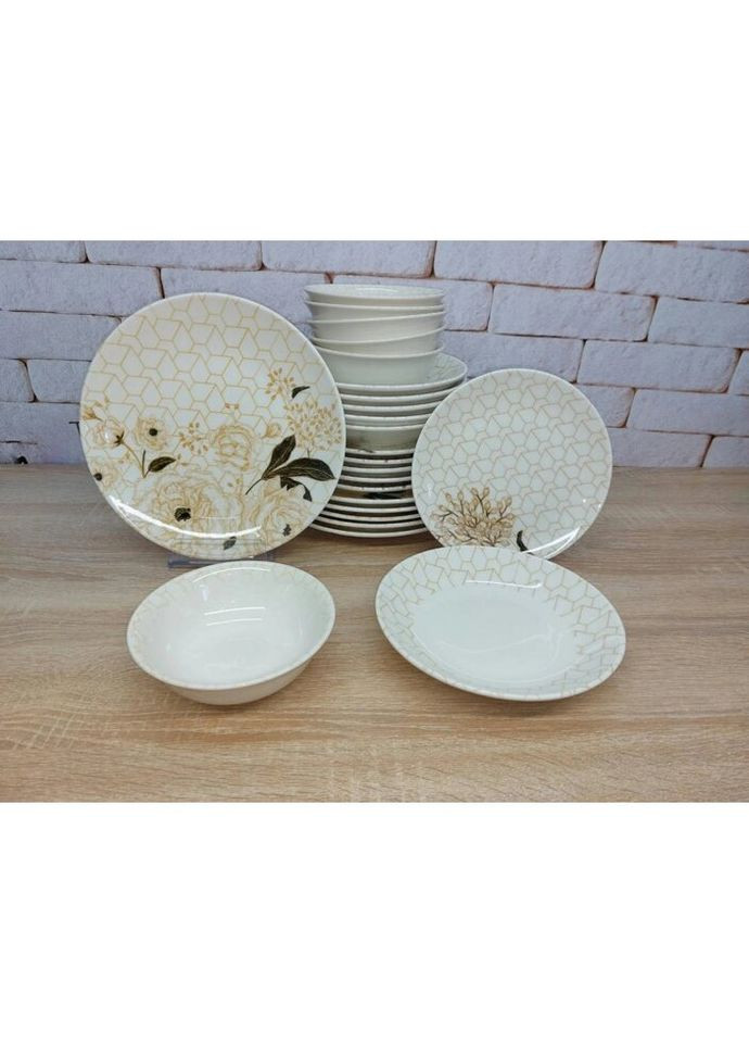 Сервиз столовый Tea Rose KL24-Tea-ROSE 24 предмета TULU (271552570)