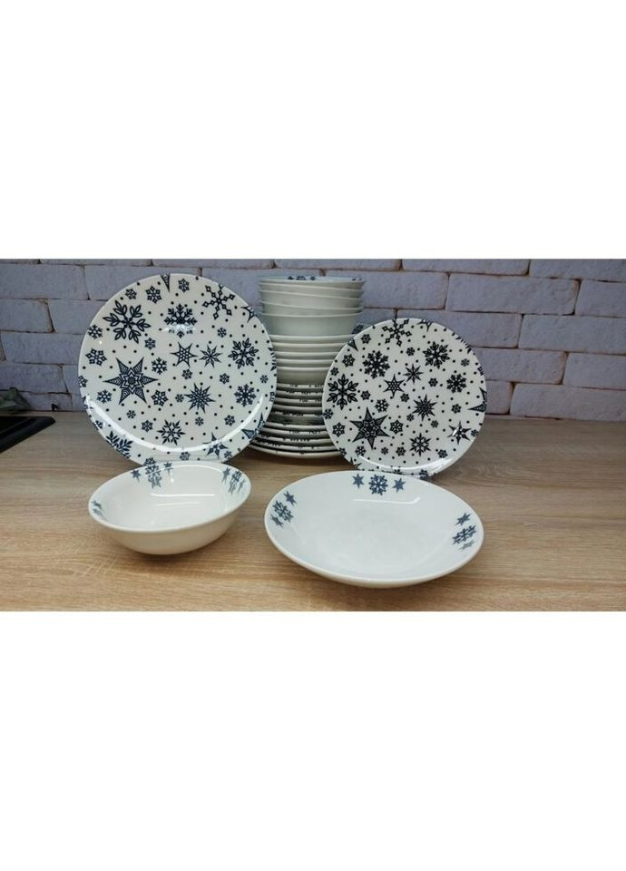 Сервиз столовый Winter KL24-WINTER 24 предмета TULU (271552567)