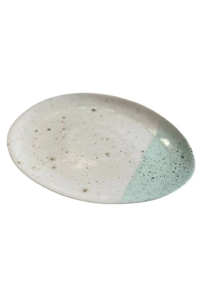 Тарелка овальная Декор Керамика Sand Dragon ПД-2622 22х26 см песочная Декор Кераміка (271553456)