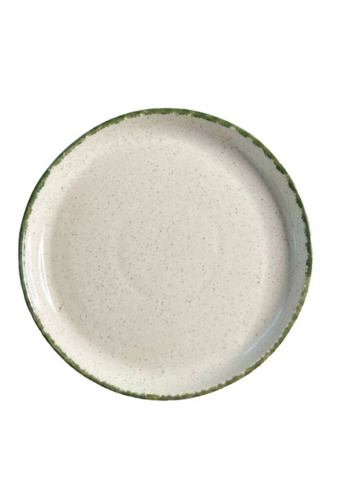 Тарелка с бортиком Декор Керамика Green barberry ЗБ-2223 22 см Декор Кераміка (271552511)
