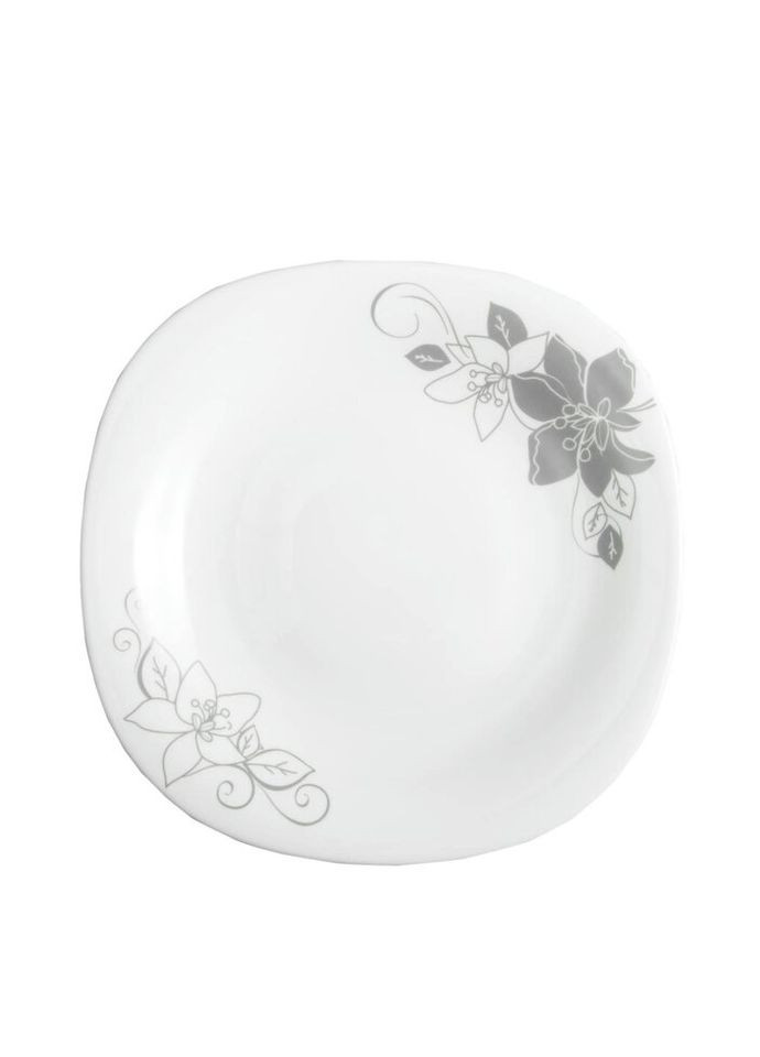 Тарілка десертна Square Крихка лілія V-215Stl 21.5 см Vittora (271553500)