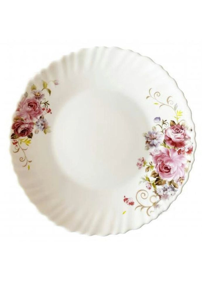 Тарілка десертна Рожевий букет V-190РВ 19 см Vittora (271553623)