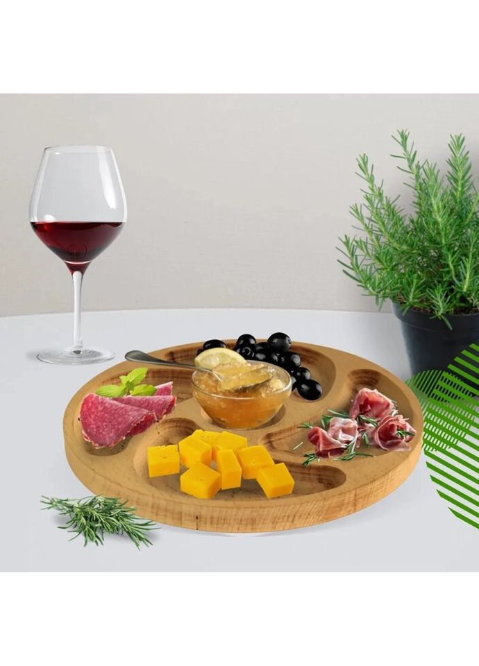 Мінажниця Snack MEN1-28 5 секцій 28 см Brizoll (271552068)