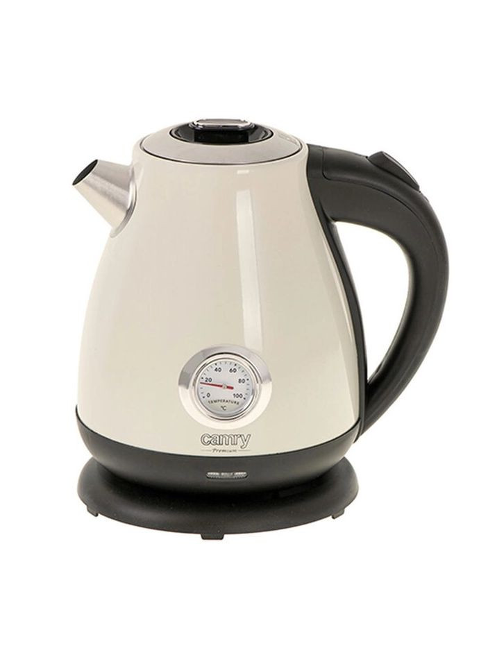 Электрочайник с термометром CR-1344-creme 1.7 л кремовый Camry (271551846)