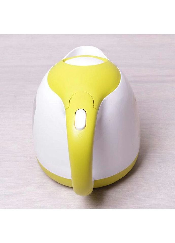 Електрочайник білий із салатовим на 1 л KM-1719A Kamille (271552098)