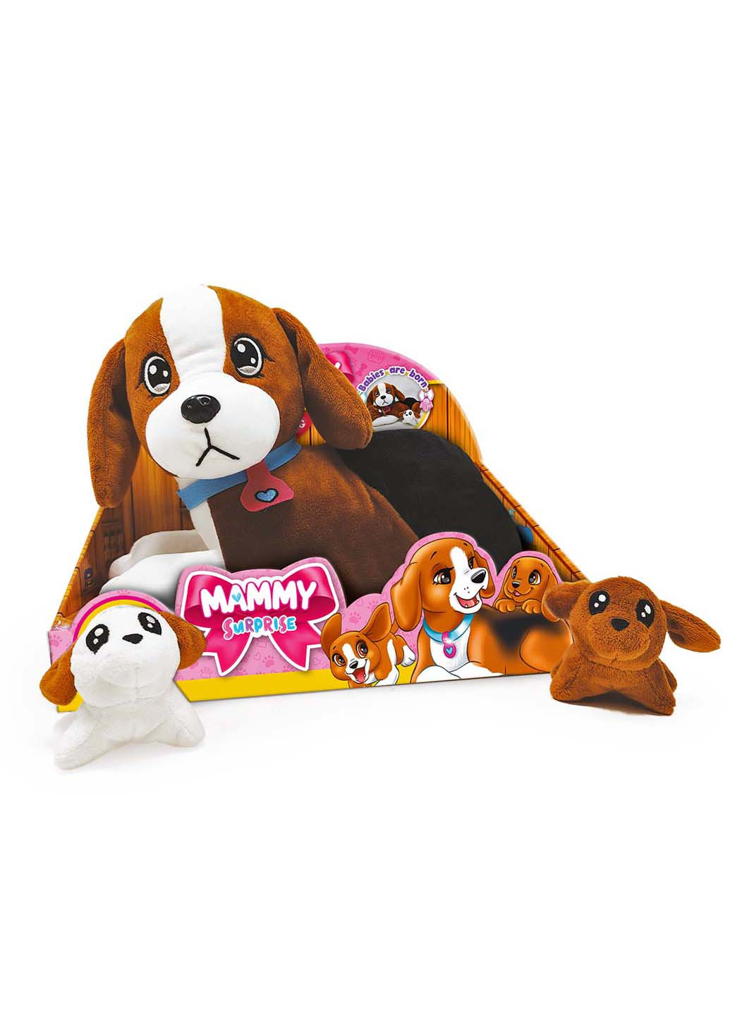 Коллекционная плюш-игрушка серии Big Dog Мама Бигль с сюрпризом #sbabam (271668213)