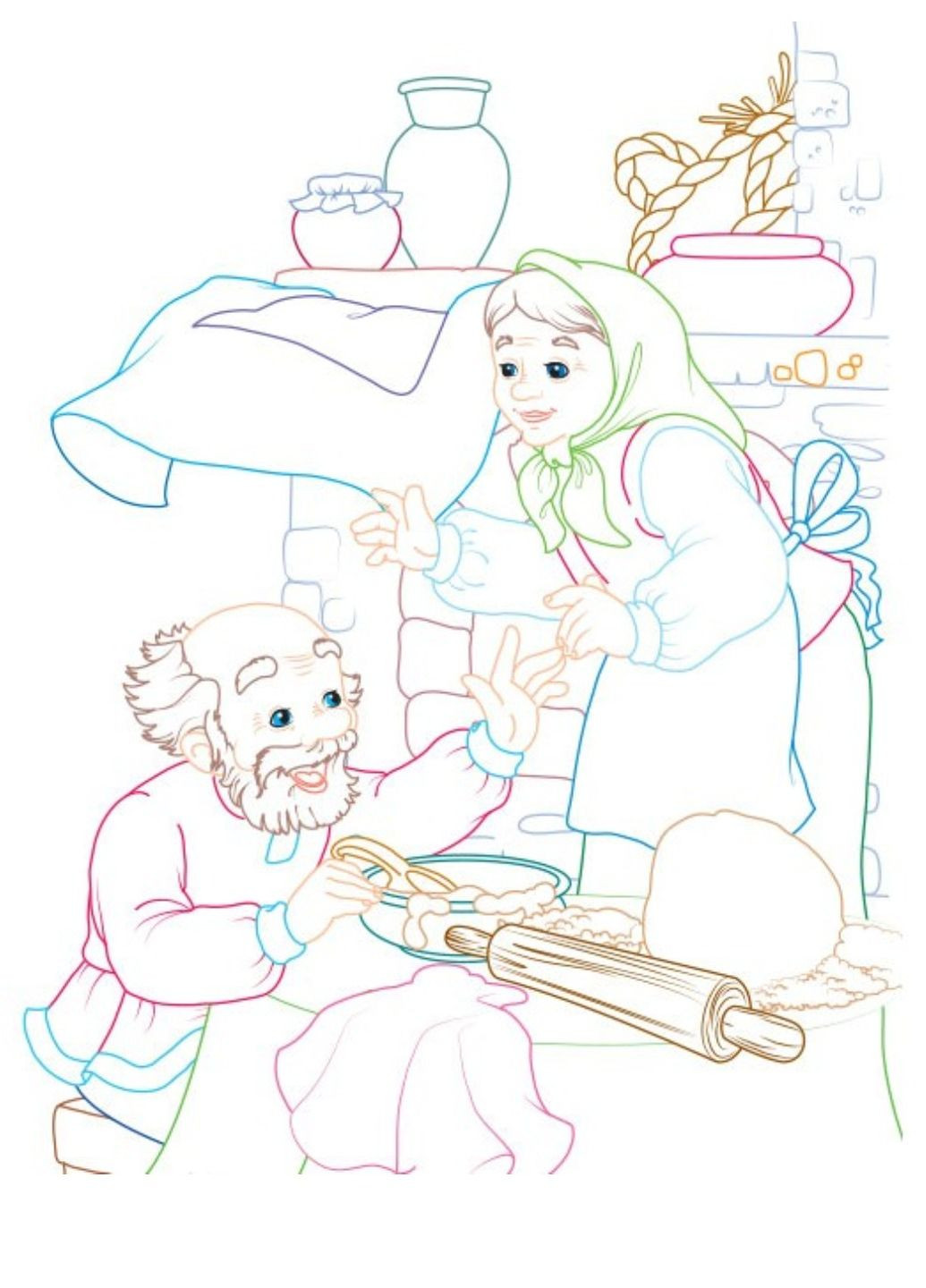 Розмальовка для хлопчиків і дівчаток. Казки. Набір з 4 розмальовок Пегас (271666607)