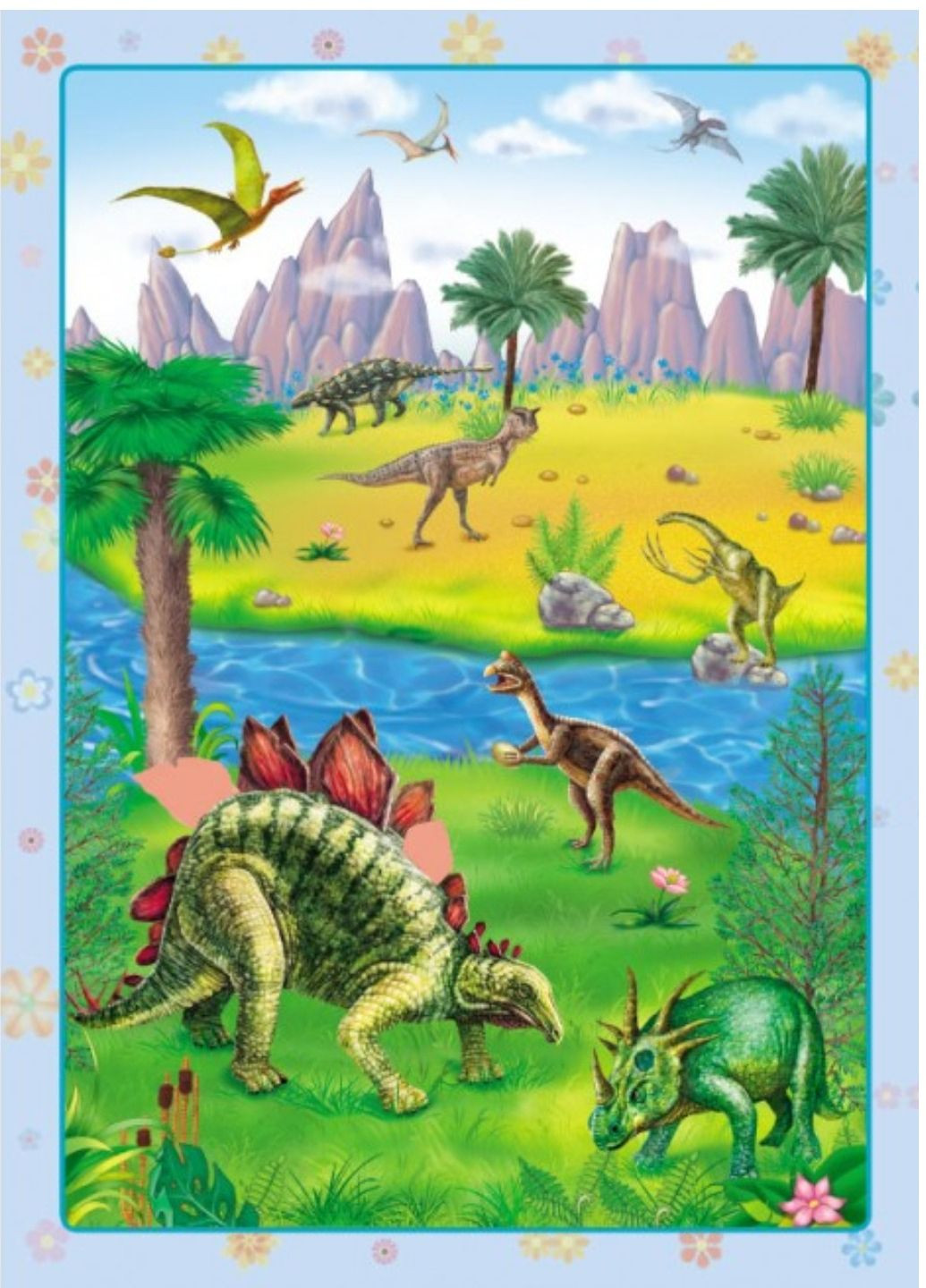 Динозаври. Розвивальні наліпки Пегас (271666585)