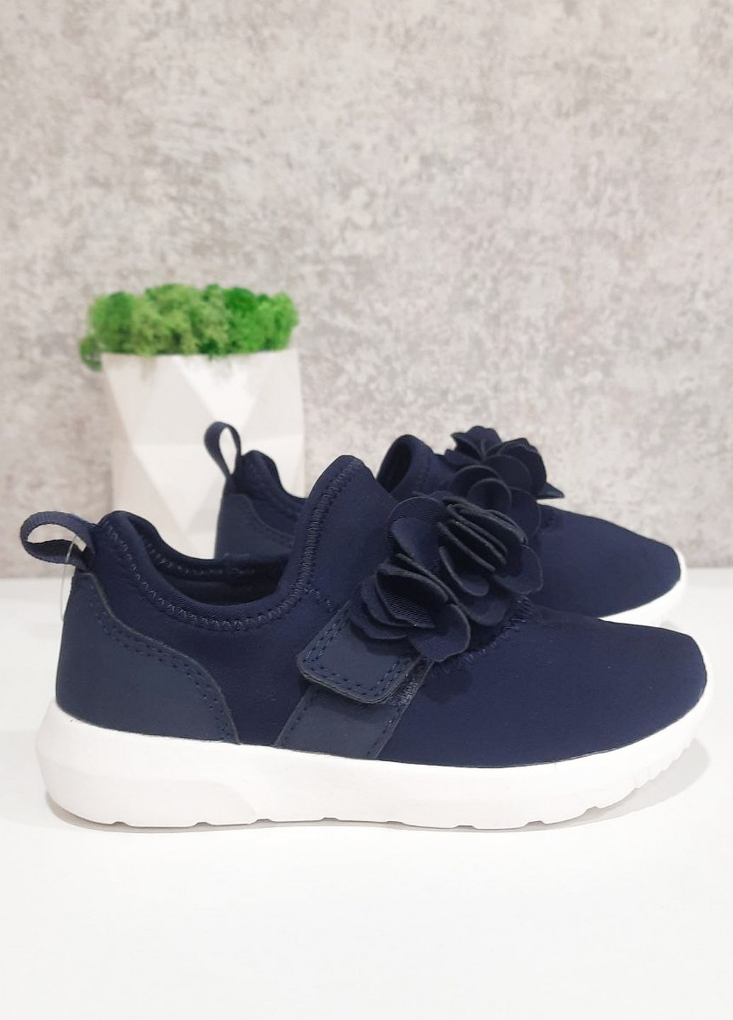 Синій снікерси/сліпони H&M