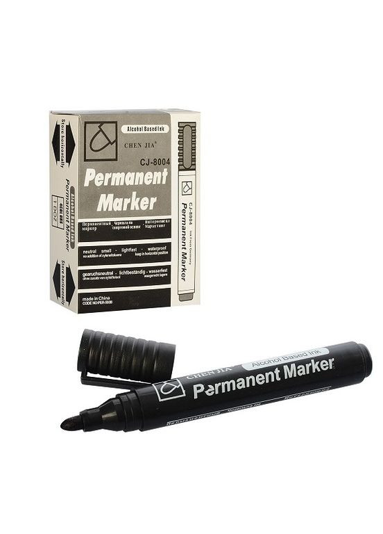 Маркер перманентний чорний Home (271662231)