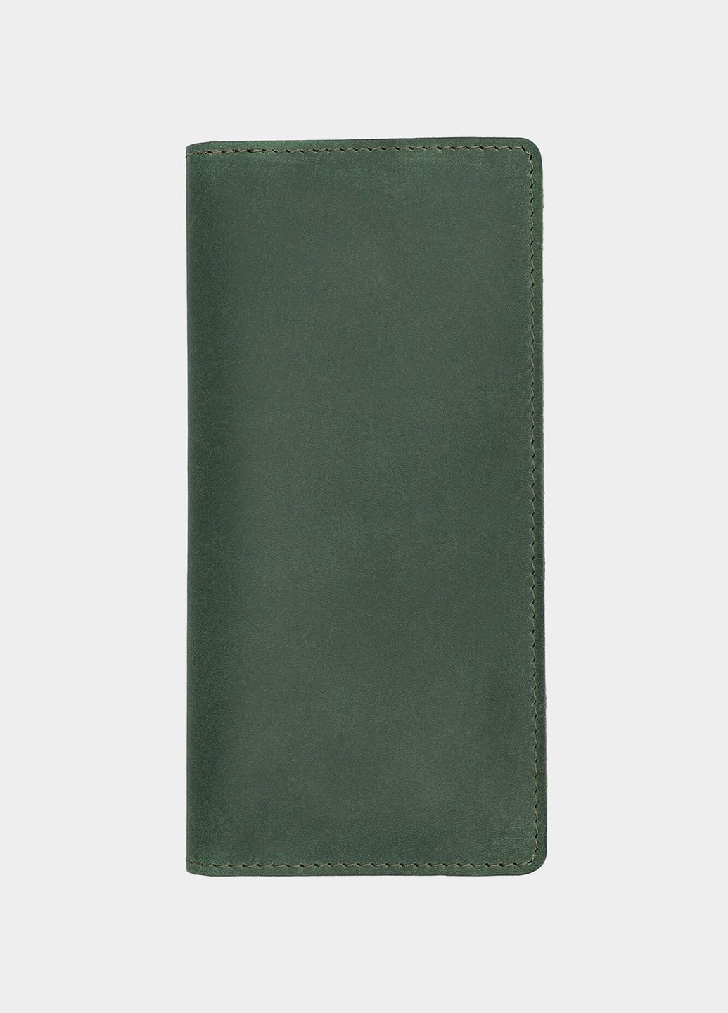 Шкіряний унісекс гаманець без магніту Garne (271728332)