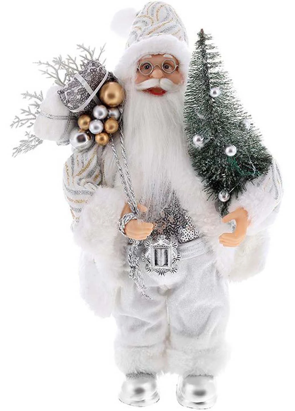 Декоративный Santa с елкой и подарками BonaDi (271818204)