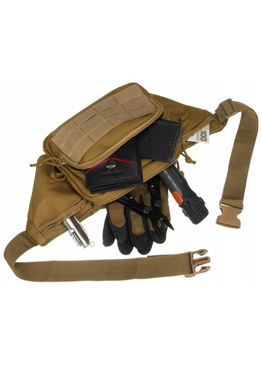 Тактична сумка через плече поясний рюкзак Peterson (271838465)