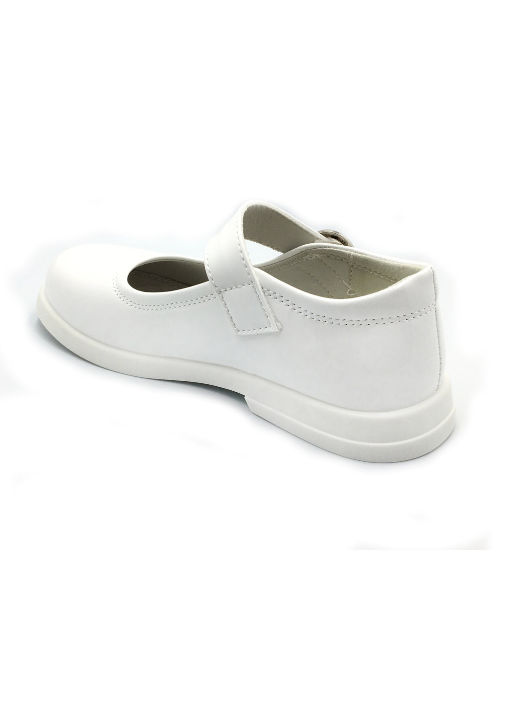 Белые туфли на липучке Apawwa