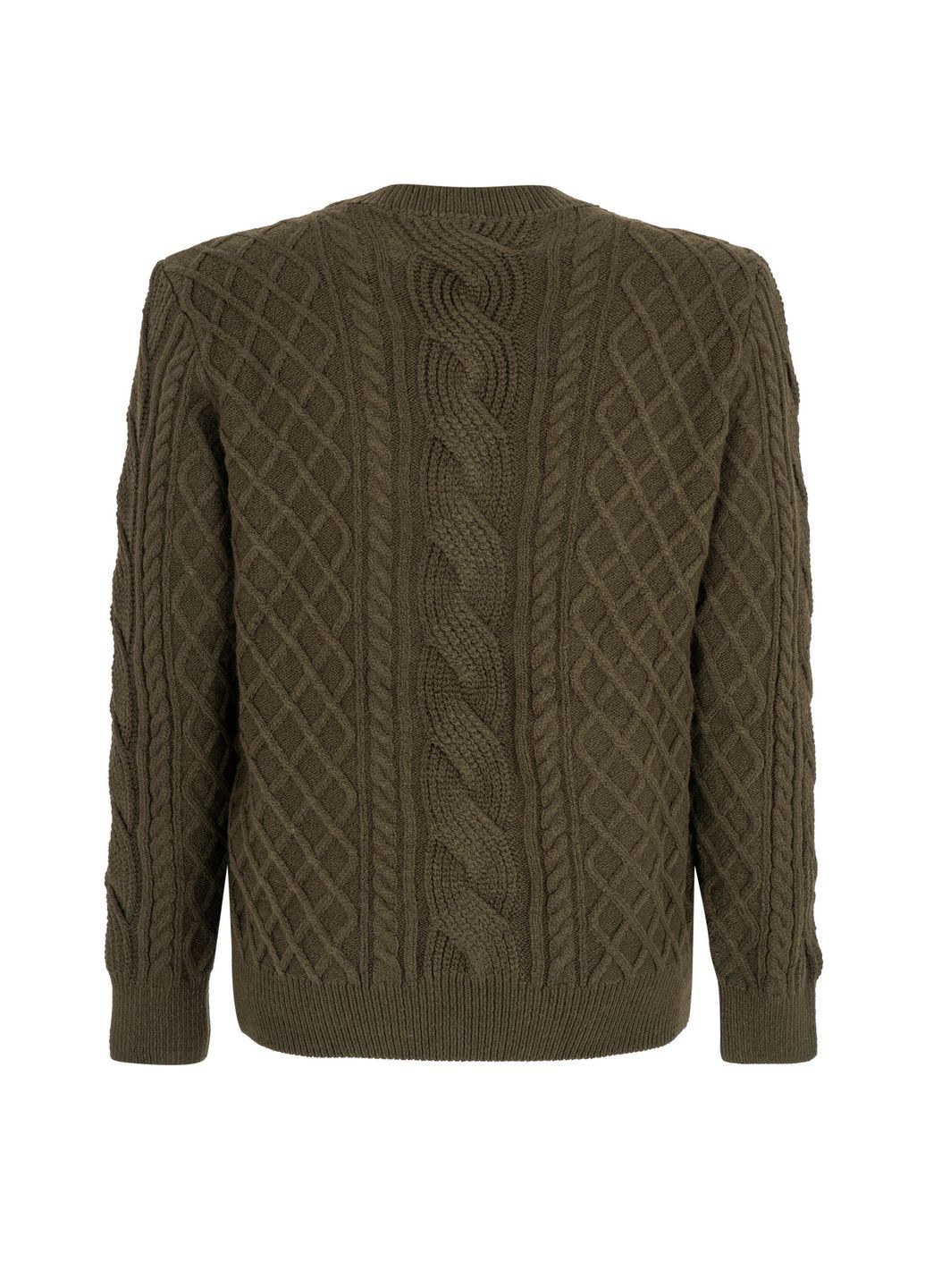 Зеленый демисезонный свитер джемпер NAVI