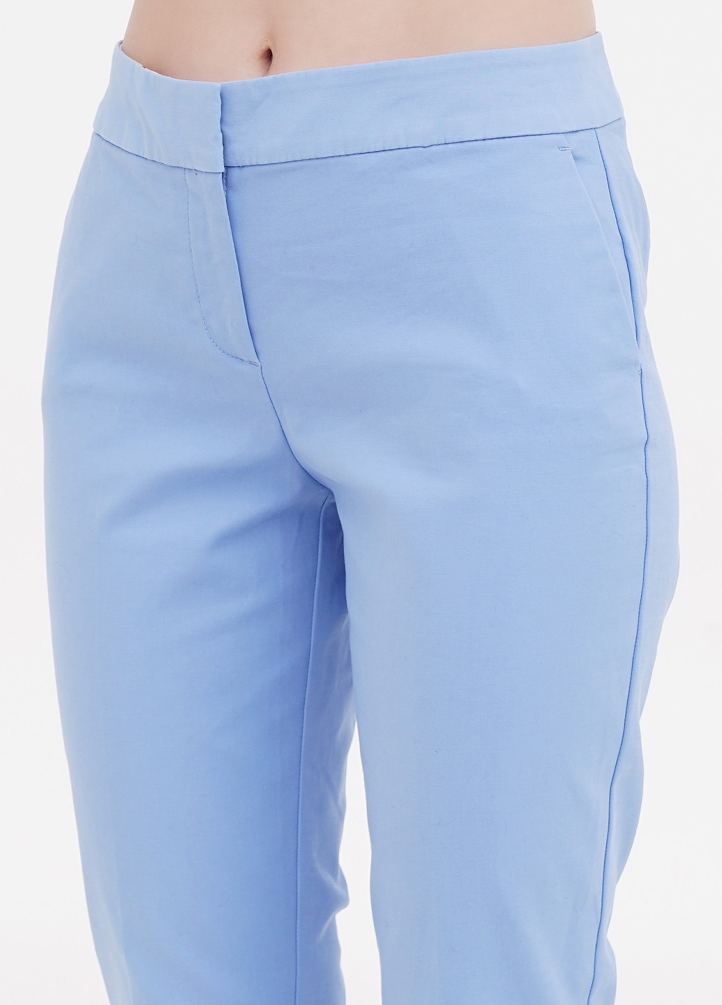 Голубые кэжуал демисезонные брюки Boden