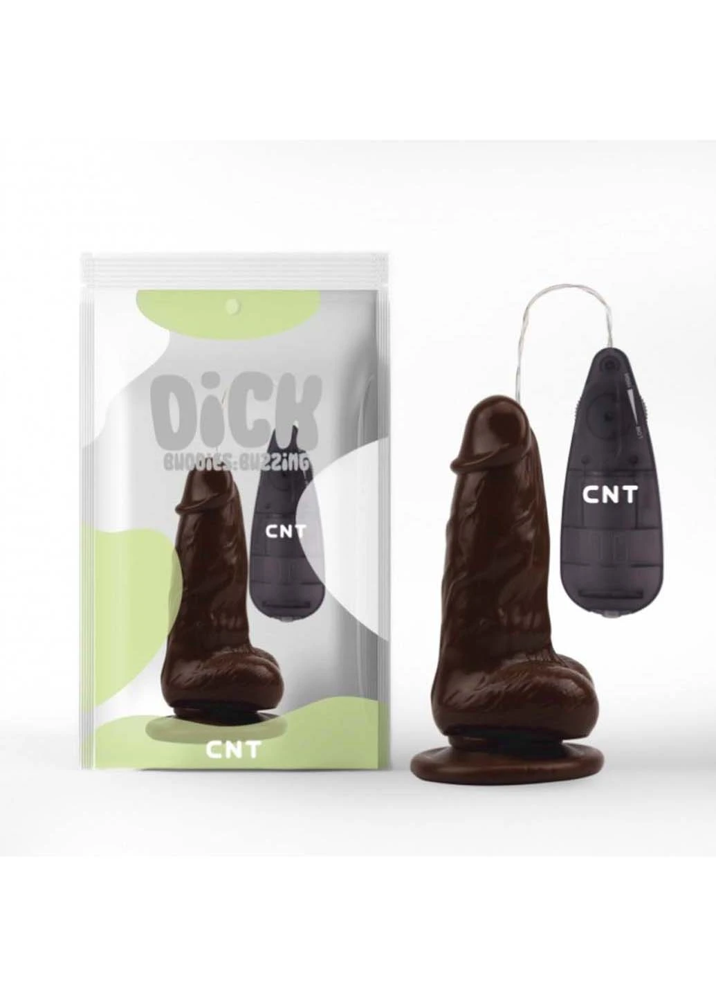 Вібратор конусної форми з пультом керування Vibrating Beginner Dildo 6.0 CNT (271840782)