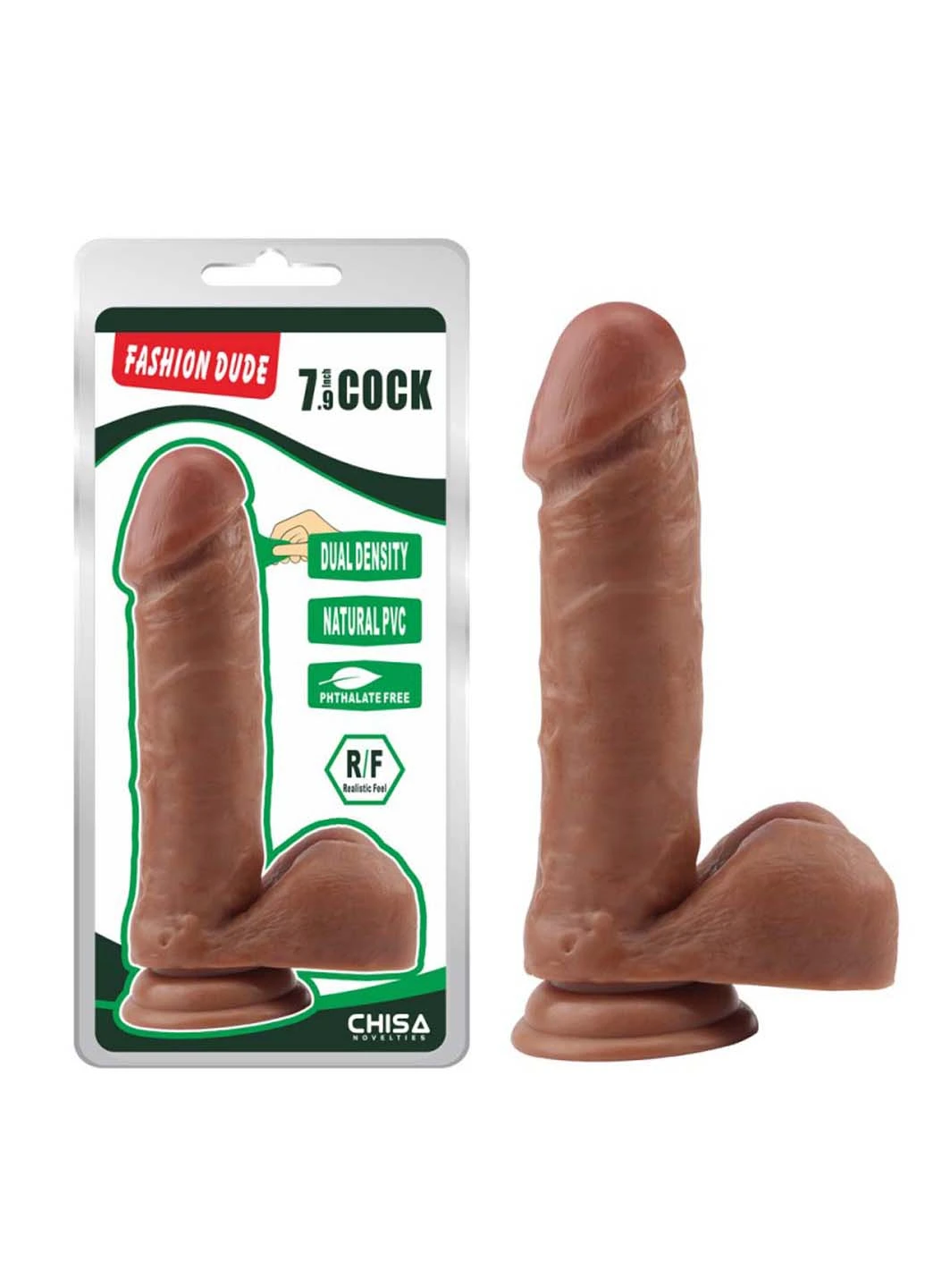 Фалоімітатор Fashion Dude 7.9 Inch Cock Chisa (271841096)