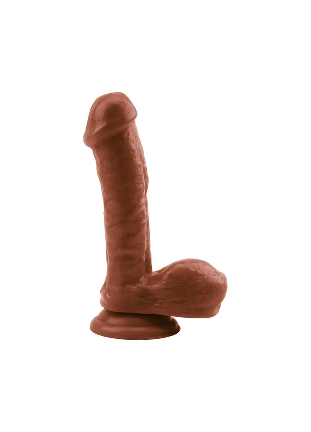 Фалллоимитатор с мошонкой Gentle Black Penis Chisa (271841077)