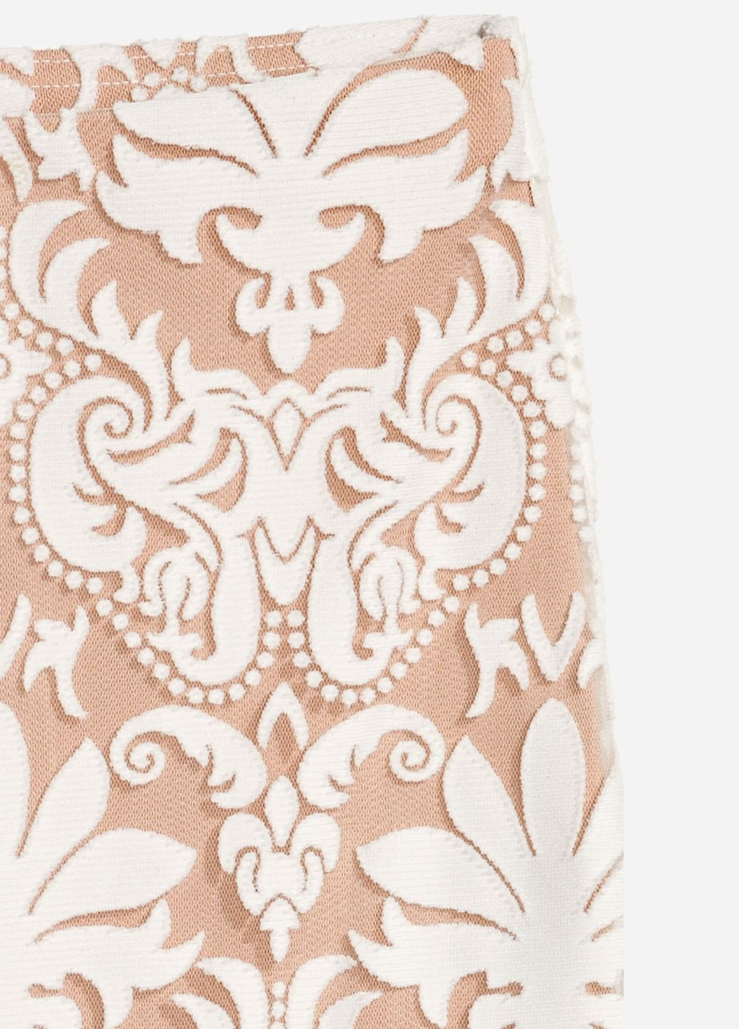Белая праздничный цветочной расцветки юбка H&M