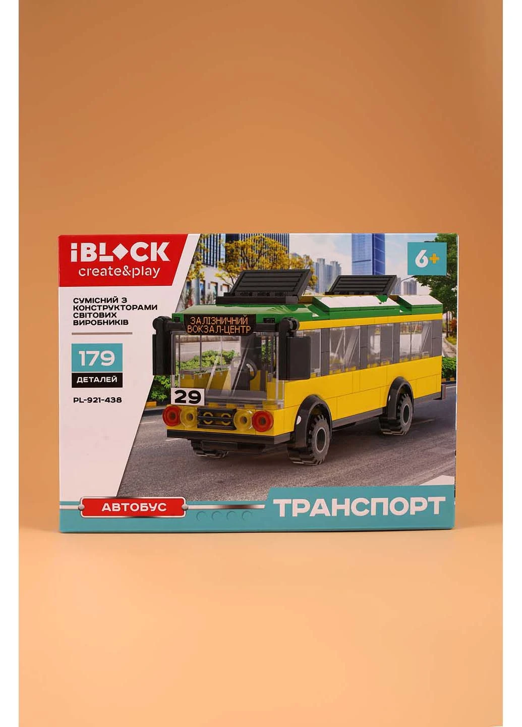 Конструктор детский Автобус Iblock (272105191)