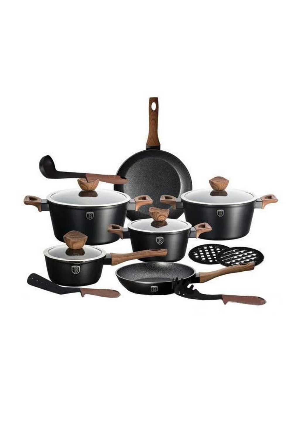 Набор посуды Ebony Rosewood Collection 15 предметов Berlinger Haus (271980842)