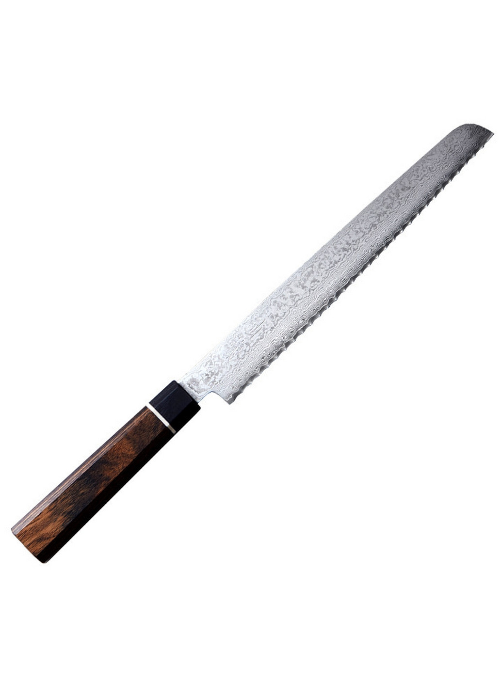 Кухонний ніж для хліба 220 мм Senzo Black Suncraft (271981392)