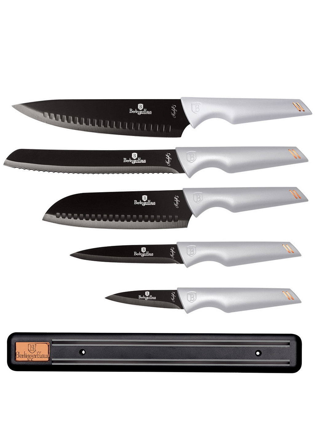 Набор ножей из 6 предметов Moonlight Collection Berlinger Haus комбинированные,
