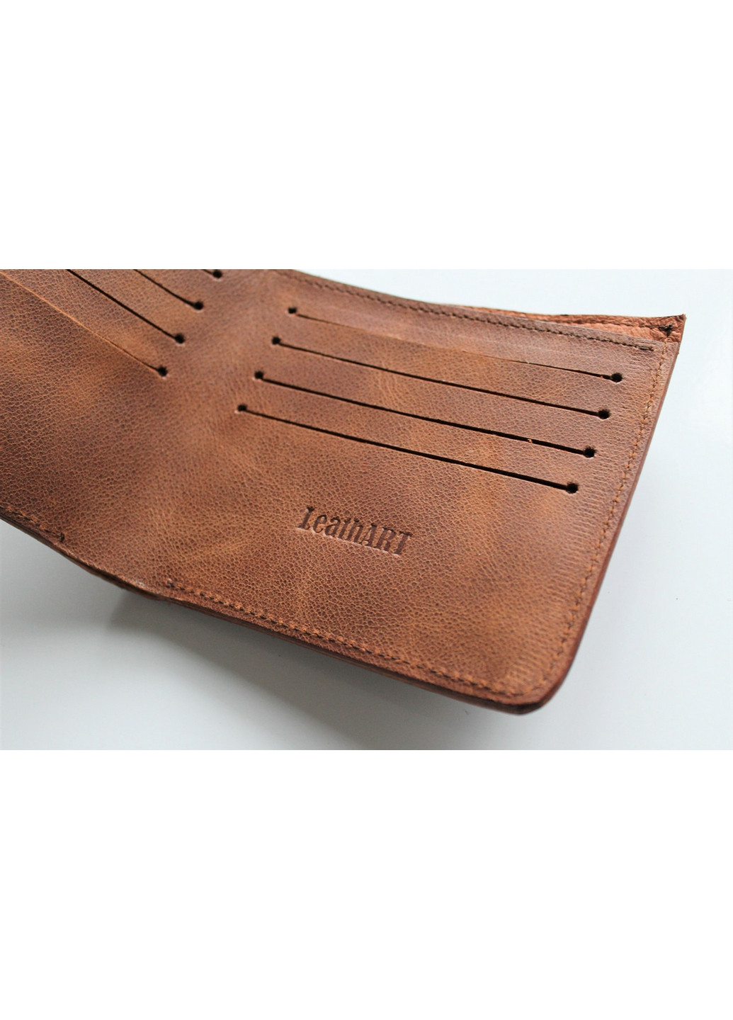 Чоловічий гаманець із натуральної шкіри LeathART (271980936)