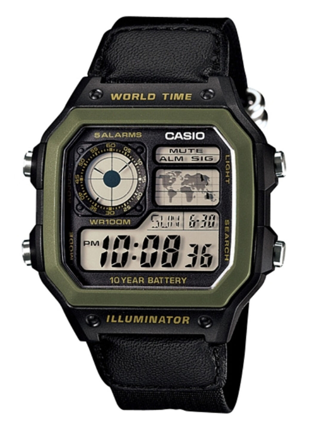 Часы наручные Casio ae-1200whb-1b (272157650)