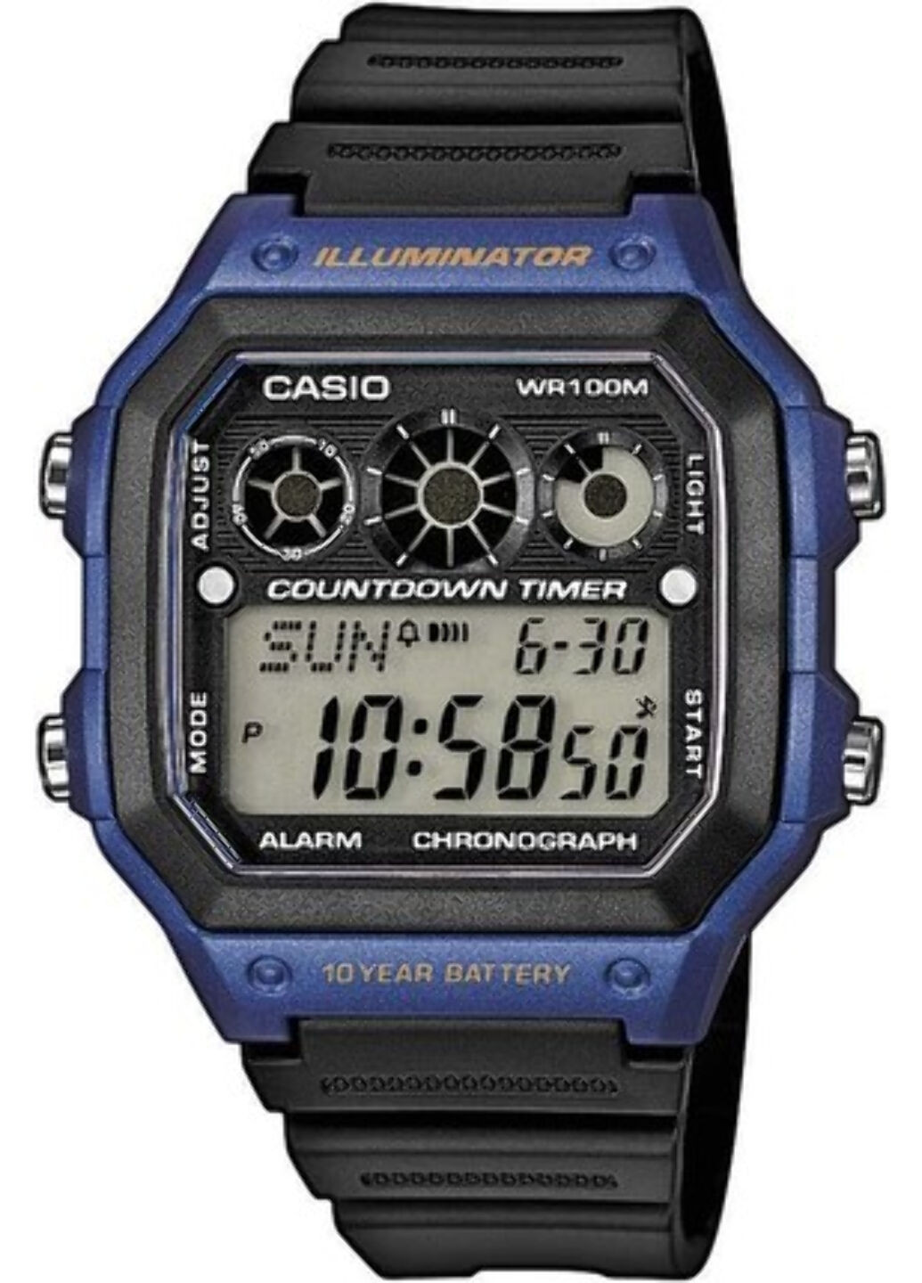Часы наручные Casio ae-1300wh-2avef (272126532)