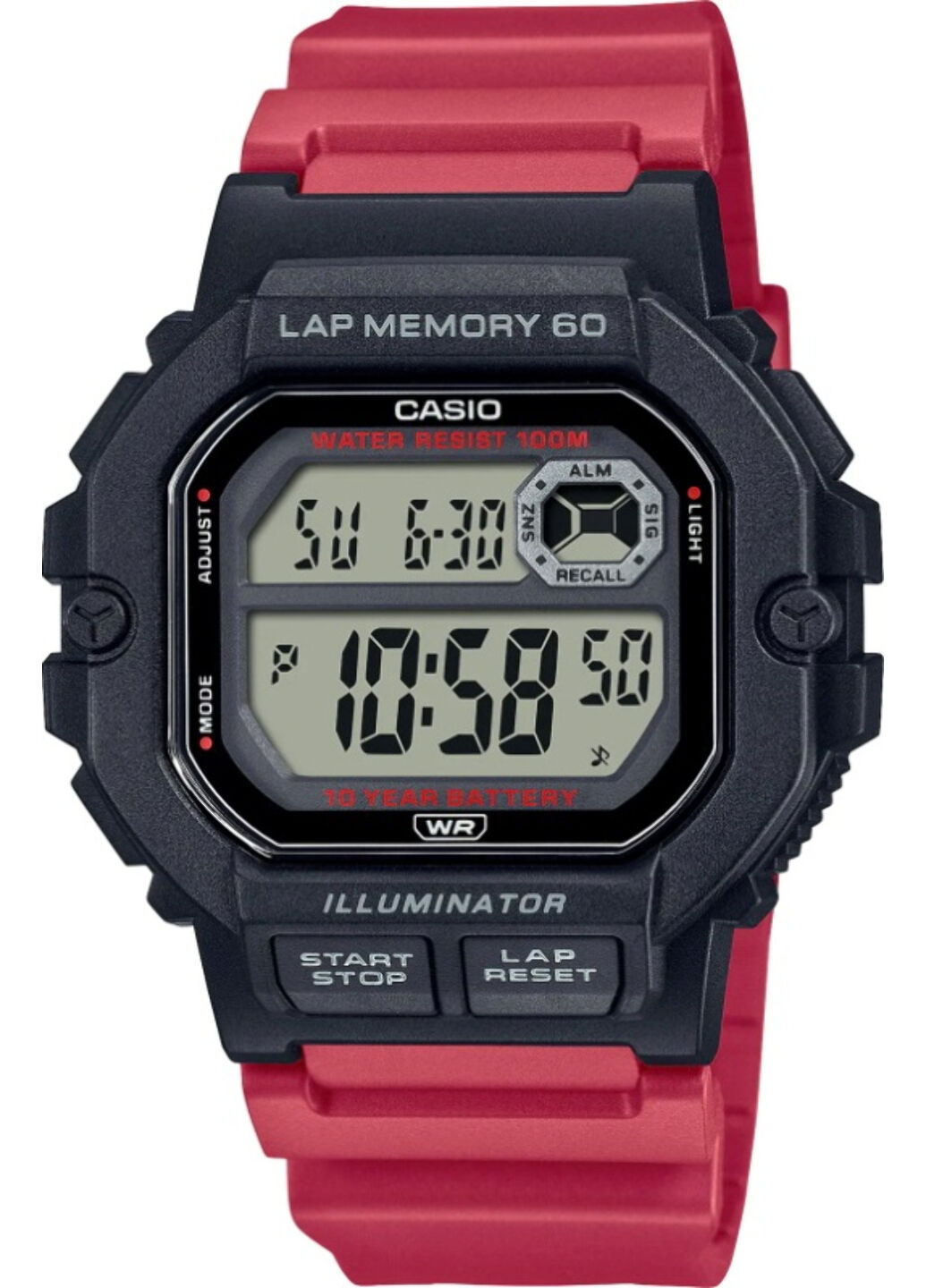 Часы наручные Casio ws-1400h-4avef (272126643)